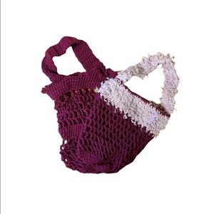 Set of two Farmer’s Market Bags| Magenta